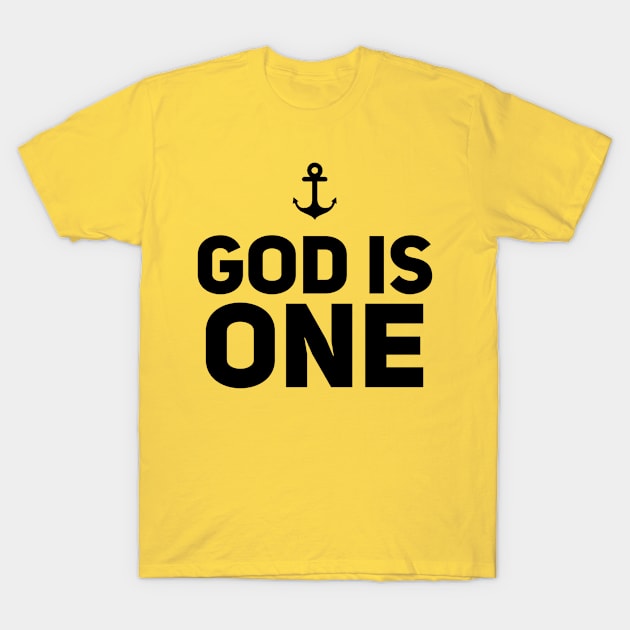 Christian Shirts God Is One - Christian T-Shirt by ChristianShirtsStudios